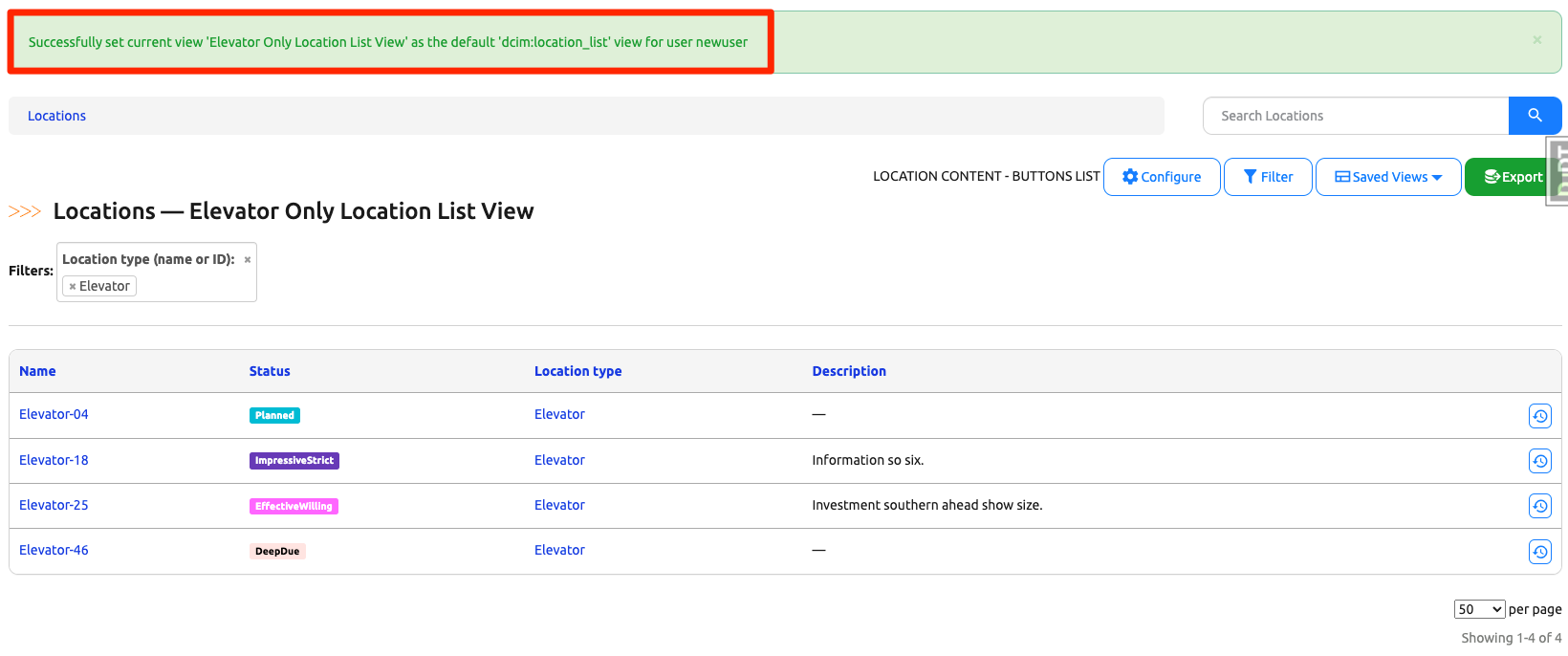 Set As My Default Success